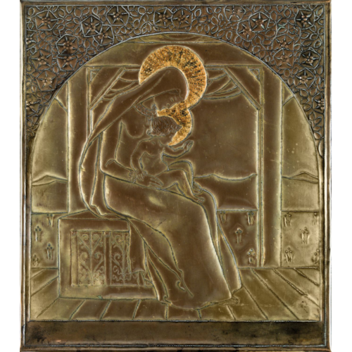 SIX COPPER PANELS: THE ADORATION OF THE MAGI